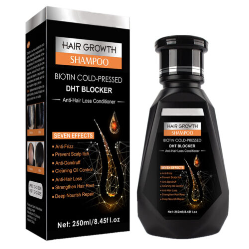 Hair Growth Shampoo Anti Hair Loss Shampoo Natural Ginger Shampoo Promotes Hair Growth Strengthen Hair Rool Deep Nourish Repair Hair Care Anti-dandruff Cleaning Oil Control Shampoo - 250ml