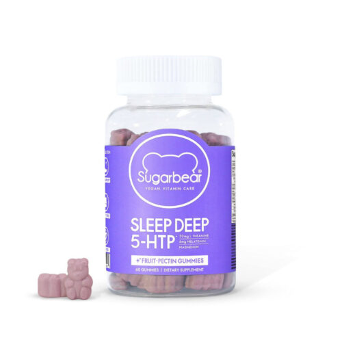 Sugarbear Sleep Deep 5-HTP, Melatonin & L-Theanine 60 Gummies