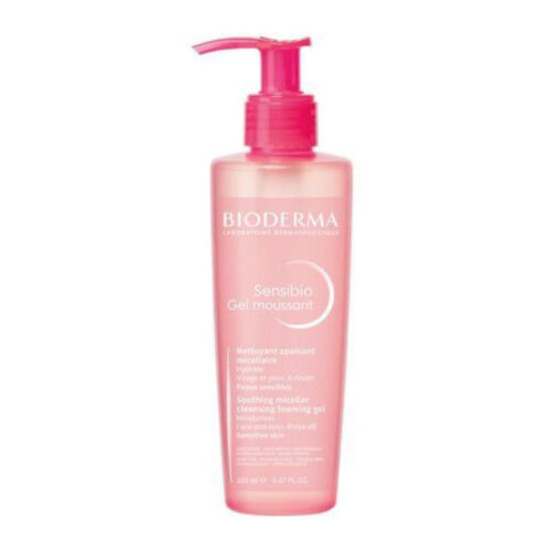 Bioderma Sensibio Foaming Gel Sensitive and Normal Skin Micellar Facial Cleansing Gel 500 ML