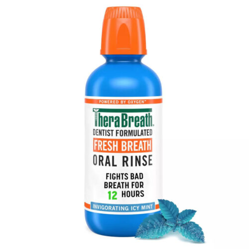 TheBreathCo. Fresh Breath Oral Rinse Clean Mint 500 ml