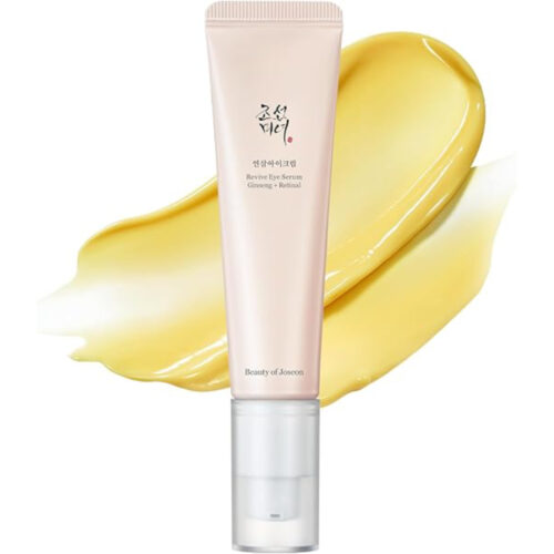 Beauty of Joseon Revive Eye Serum with Retinal Niacinamide Peptide Correction for Puffy Eye Bags Fine Lines Dark Circles Wrinkles, Korean Skin Care 30ml