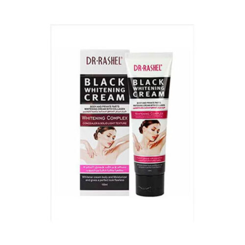 DR.RASHEL Black Charcoal Whitening Cream 100g – Deep Cleansing, Brightening & Oil Control Skincare