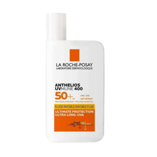 La Roche-Posay Anthelios UVMune 400 Oil Control Invisible Fluid Sunscreen SPF 50+ for Oily Skin 50ml
