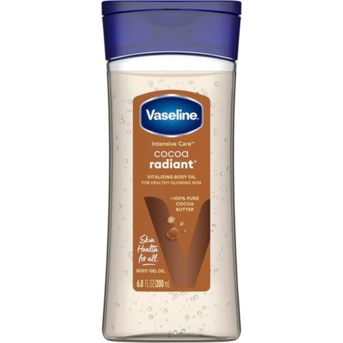 Vaseline-cocoa radiant body oil