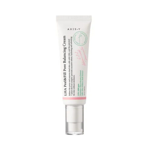 AXIS-Y LHA Peel & Fill Pore Balancing Cream - Vegan Korean Moisturizer