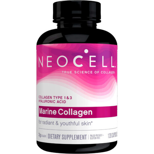 Neocell Marine Collagen With Hyaluronic Acid, 120 Capsules