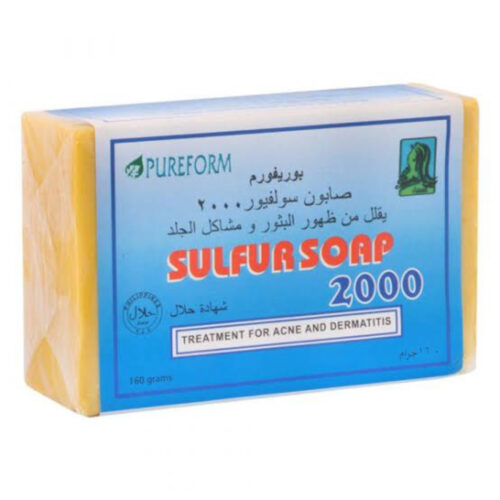PUREFORM Sulfur Soap 2000 160grams